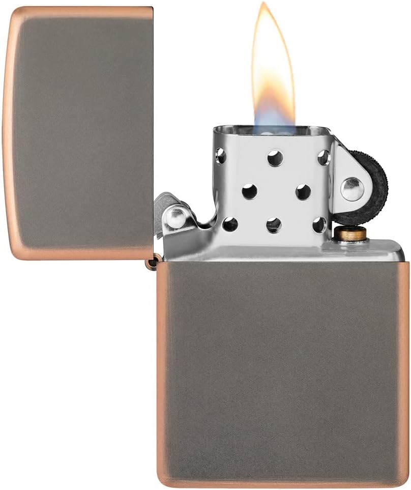 Zippo Brass Pocket Lighter - Rustic Bronze