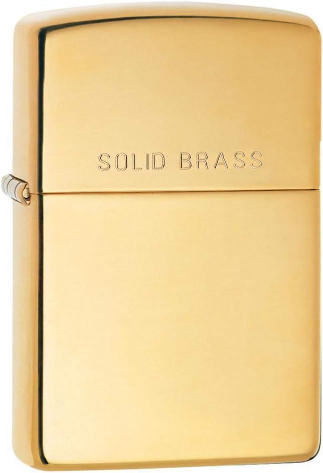 Zippo Brass Pocket Lighter - Classic
