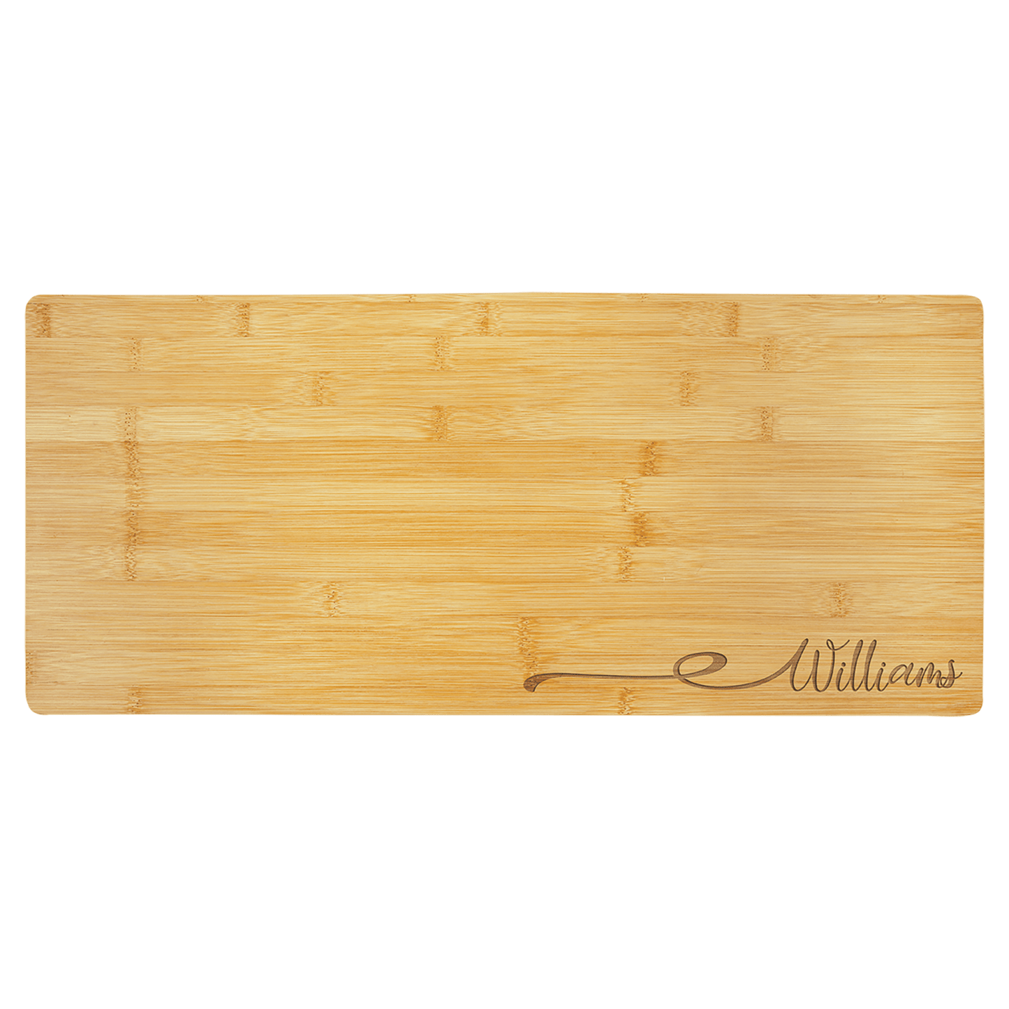 23 3/4" x 10" Bamboo Charcuterie Board/Cutting Board