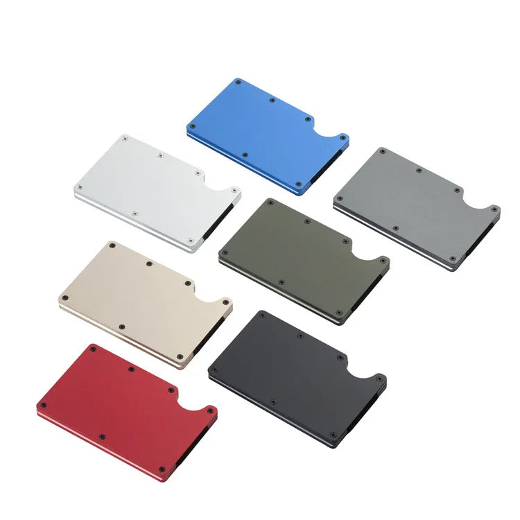 Metal EDC Wallet with Clip