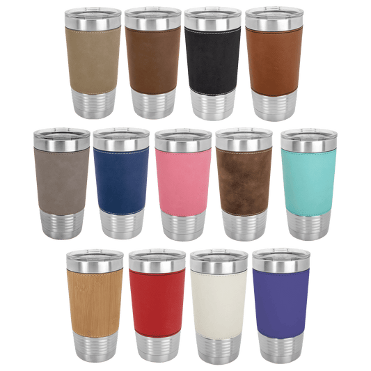 Polar Camel Leatherette 20 oz. Tumbler